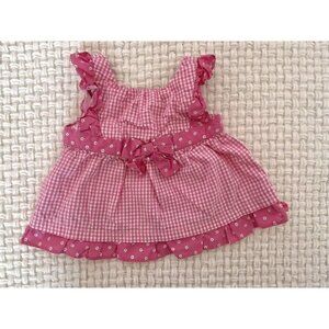 Gymboree Pink Gingham Top